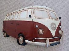 VW CAMPER VAN Contemporary Metal Wall Art Decor Sculpture Camper Van