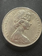 1971 20c Twenty Cent Coin Low
