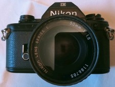 Nikon Em 35mm SLR Camera With 50mm Lens Not Working