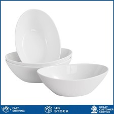 Chic White Porcelain Bowls