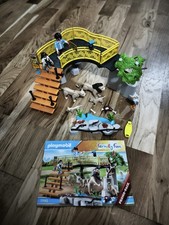 Playmobil lion enclosure zoo