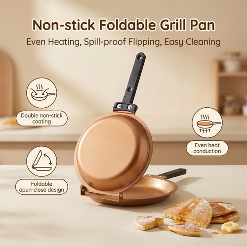Folding frying pan - frying,