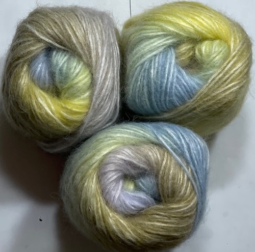 Gradient mohair look - mohair, luxury