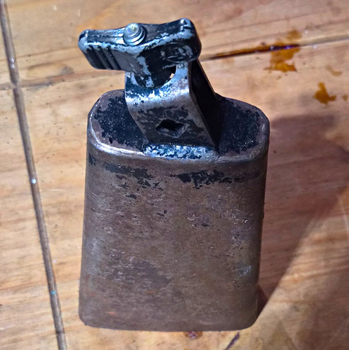 Metal percussion cowbell - percussion,