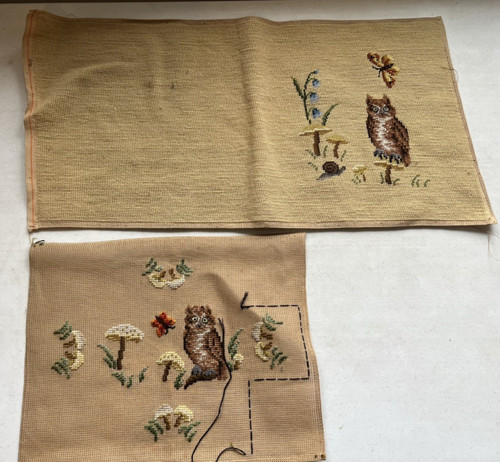Vintage owl tapestry - tapestry, 1