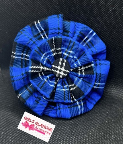 Blue swan tartan scottish - blue,