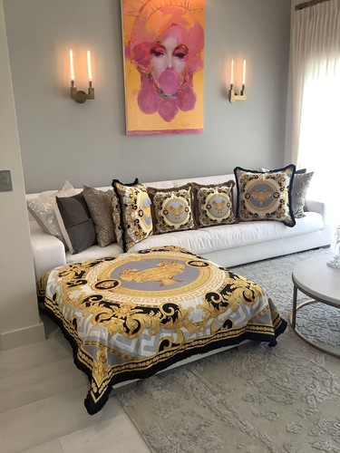 Custom made velvet versace - custom,