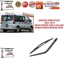 FOR NISSAN PRIMASTAR 2001-2014 REAR WIPER ARM & BLADE WINDSCREEN NEW