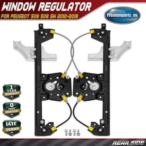 Window regulator rear - regulator, side