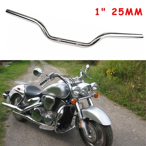 25mm chrome motorcycle drag - 25mm,
