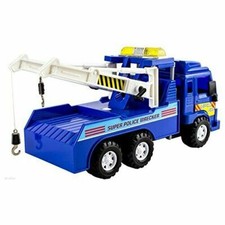 Police wrecker tow - wrecker,