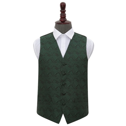 Mens waistcoat woven floral - mens,