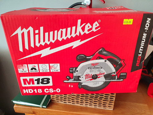 Milwaukee m18 hd18 - cs-0, 18v