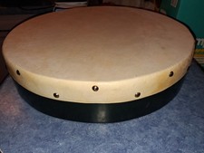16" Vintage Bodhran Drum Red
