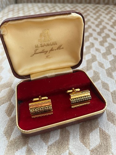 Vintage samuel cufflinks - vintage, h