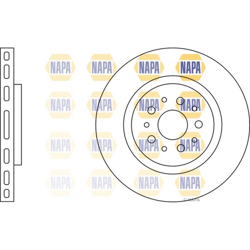 Brake discs vented for - brake,