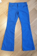 H&M HM Flared Cobalt Blue