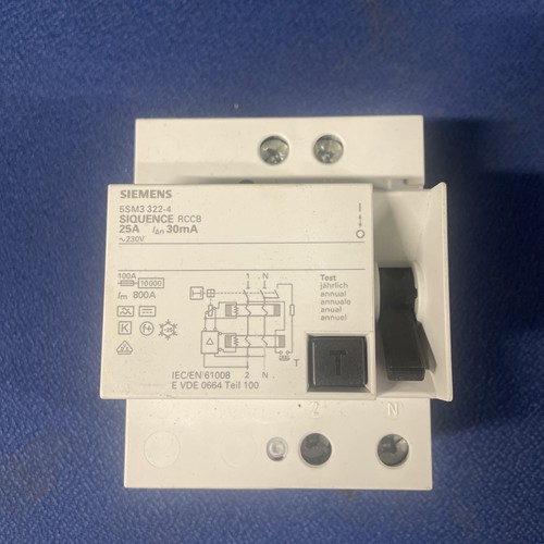 Siemens amp rcd - siemens, 25
