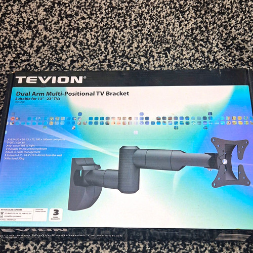 Tevion dual arm bracket - tevion, tv