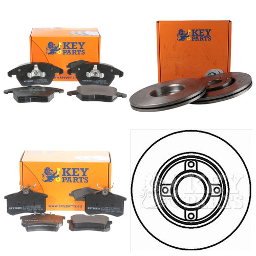 Key parts front rear - key, &