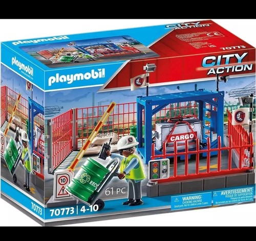 Playmobil city action cargo - action,