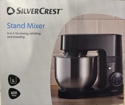 Silvercrest black stand mixer - black,