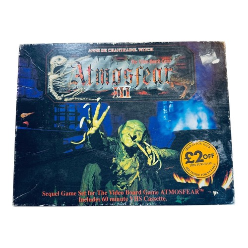 Atmosfear iii vhs video - atmosfear, board