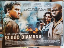 Blood Diamond - Leonardo DeCaprio - Quad Cinema Poster