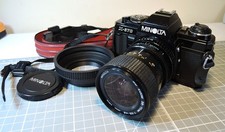 Minolta X-570 film camera with