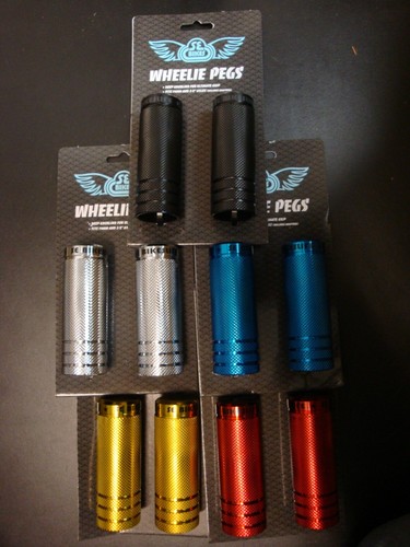 New bikes wheelie axle pegs - new,