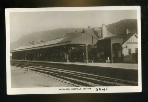 Ballater the railway - ,