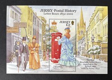 JERSEY 2002 MNH POSTAL HISTORY