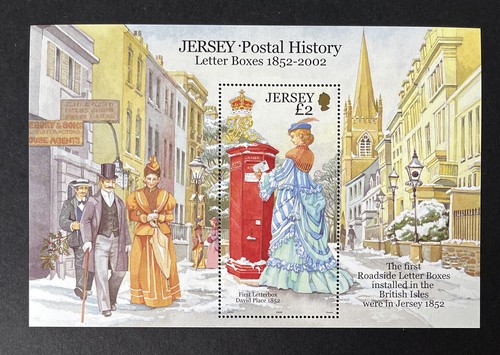 Jersey 2002 mnh postal - jersey,
