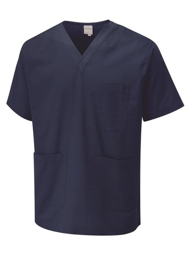 Scrub tunic top neck - tunic, v-neck