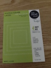 Memory Box Postage Square Layer Die Style No (30049)