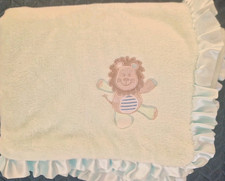Lion Green Fleece Blanket