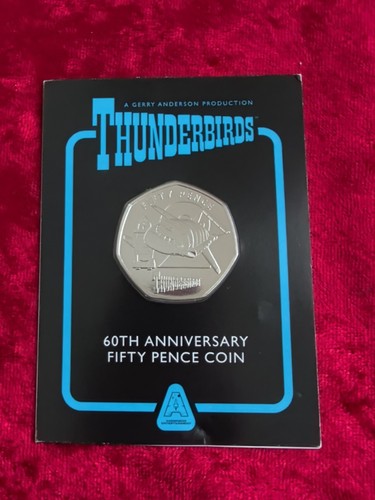 2025 thunderbirds 50p coin - 2025,