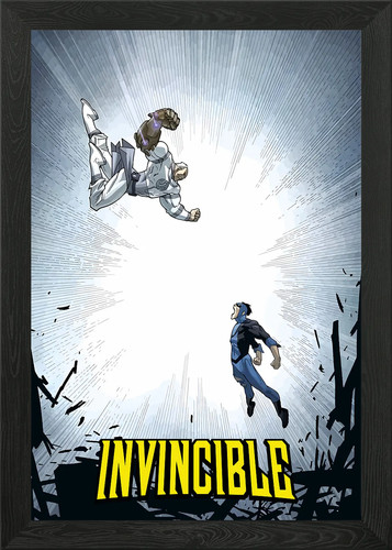 Invincible comic book - invincible, fight