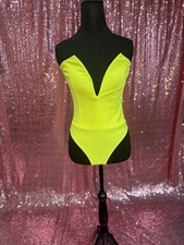 Neon Yellow Festival Bodysuit