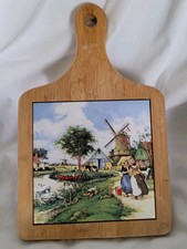 Vintage Delftware Wood &