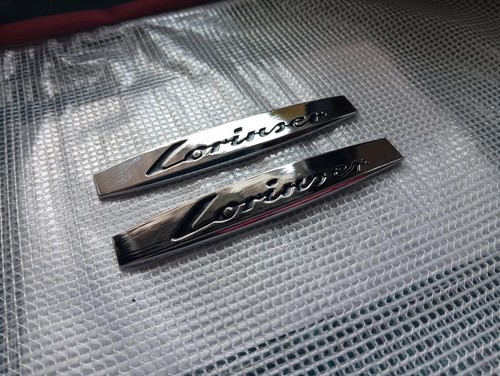 Lorinser emblem plate plated - plate,