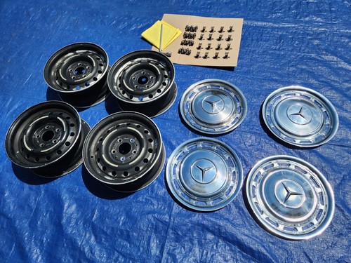 Mercedes aluminum steelie - 14",