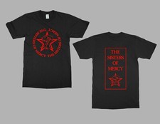 RARE SISTERS OF MERCY SHIRT 1980S GOTH BAND T-SHIRT