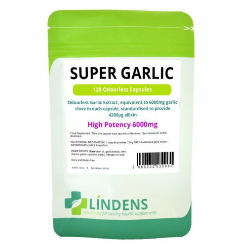 Super strength garlic 6000mg - **super,