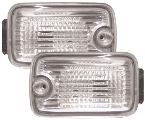 Crystal clear front indicators - clear,
