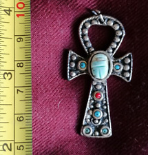 'Miracle' style Vintage Costume Jewellery (10) - Egyption Ankh Pendant