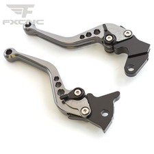 CNC Black Shorty Clutch Brake Levers For Kawasaki GTR1400 / CONCOURS 2007-2019 