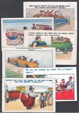 SIX Humour Printed Postcard