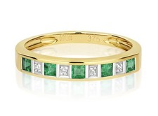 Real Emerald and Diamond