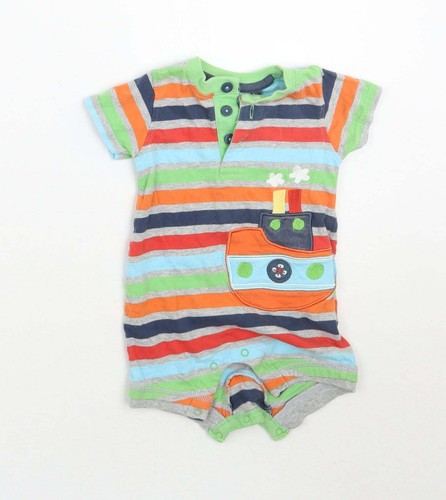 Baby green striped cotton - baby,